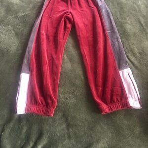Boys velour sweat suit.